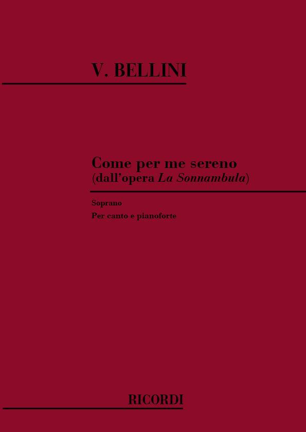 La Sonnambula: Come Per Me Sereno